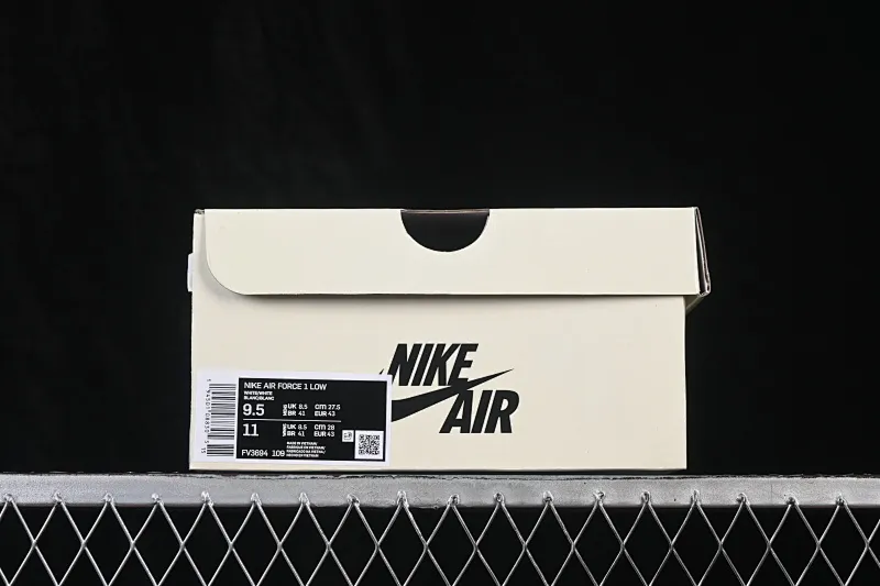 All categories Nk Air Force 1 Air Force series Nk Air Force 1 Low Air Force low-top Nike Air Force 1'07 Low black suede orange hook Air Force 1 low-top casual sneakers FV3694-109
